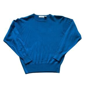 Vintage Merino Wool Lightweight Warm Sweater Size Medium Relaxed fit Office